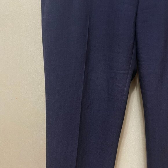 Banana Republic Navy Blue Trouser Pant Women's Size 6 - Picture 3 of 8
